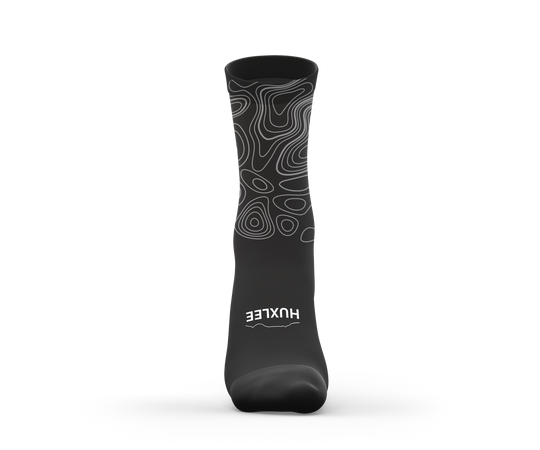 Carbon Black Contour Socks