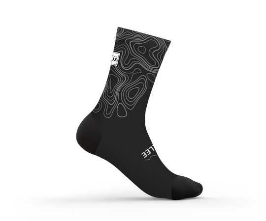 Carbon Black Contour Socks