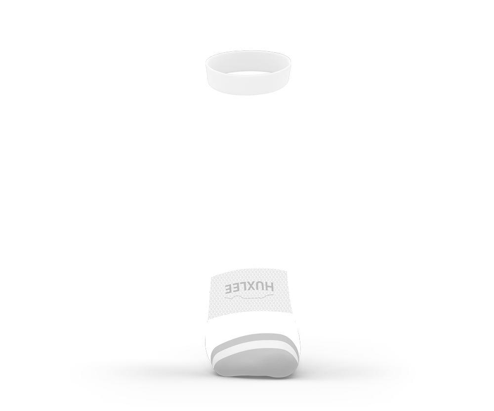 White Commuter Socks