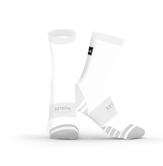 White Commuter Socks