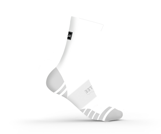White Commuter Socks
