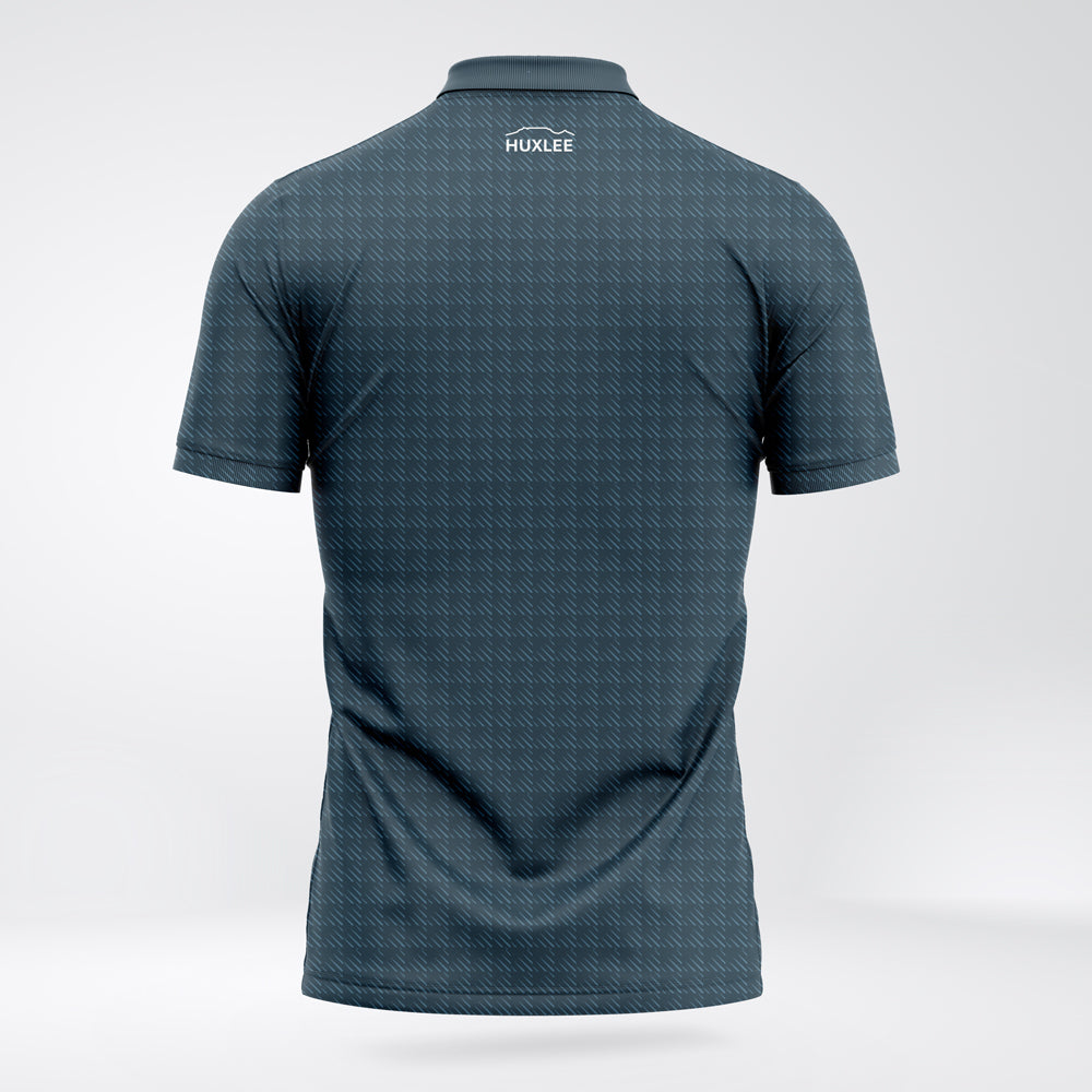 Hux Blue Abstract Squares