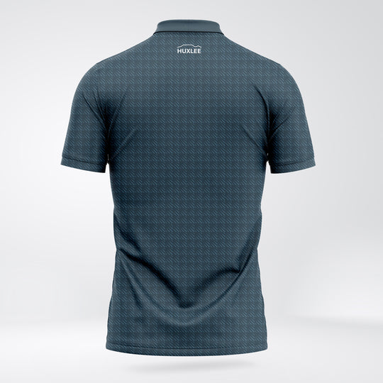 Hux Blue Abstract Squares