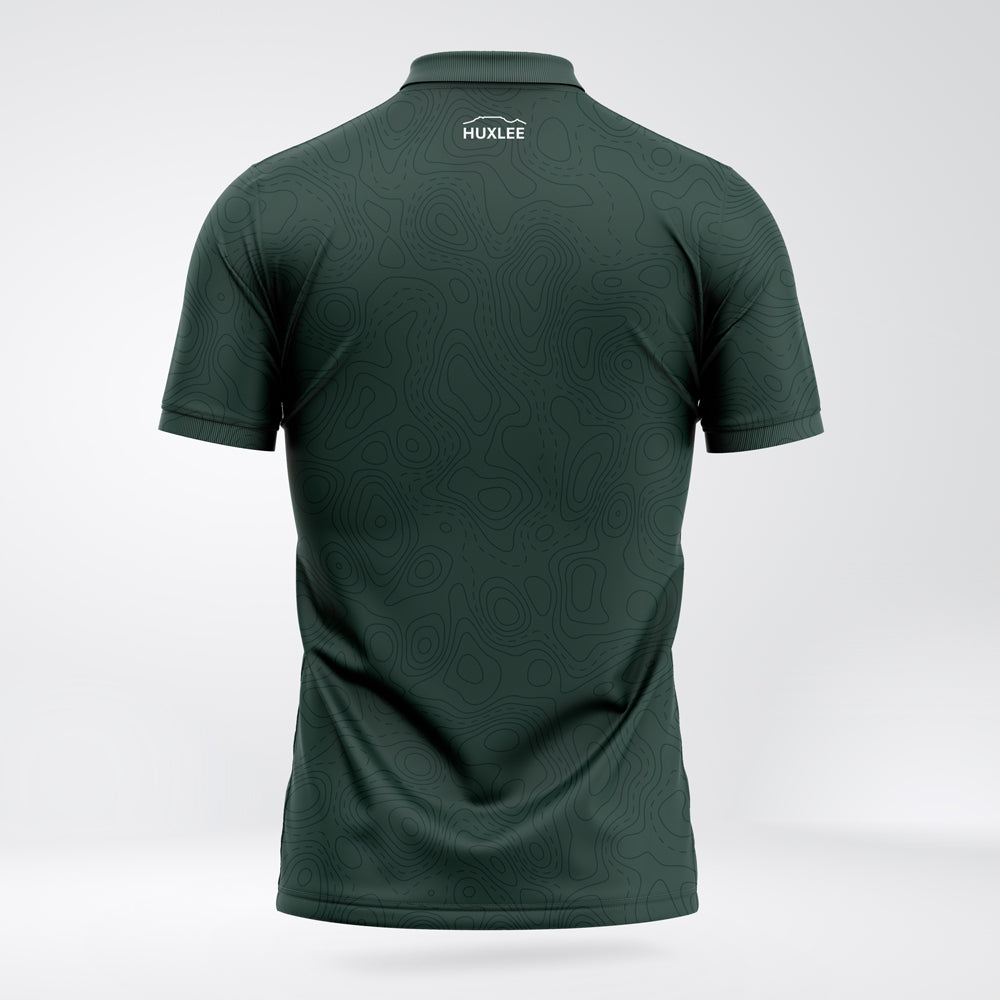 Hux Forest Green Contours