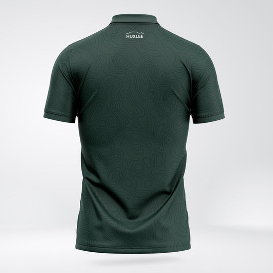 Hux Forest Green Contours