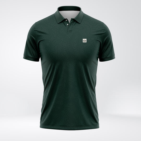 Hux Forest Green Contours