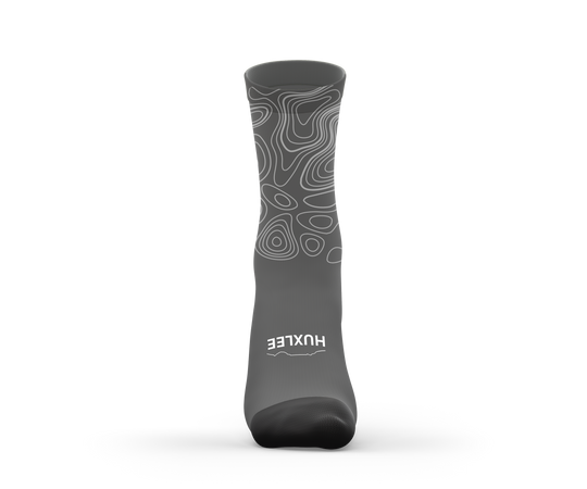 Storm Grey Contour Socks