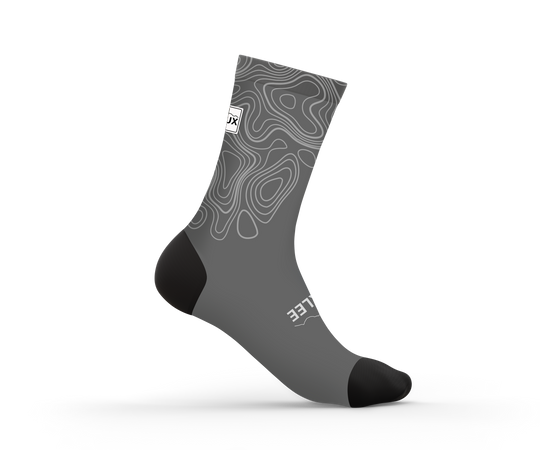 Storm Grey Contour Socks