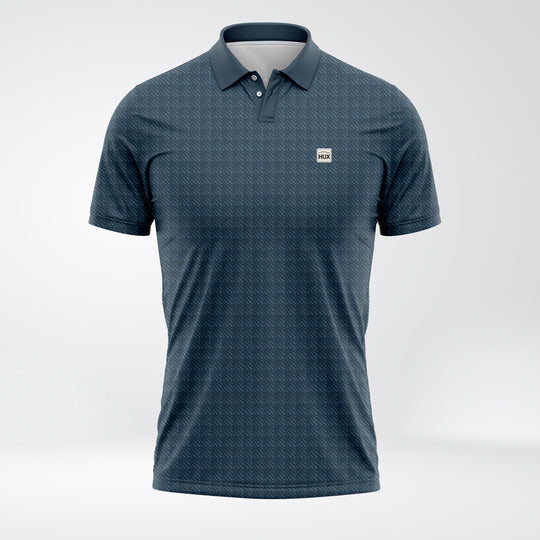 Hux Blue Abstract Squares