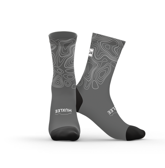 Storm Grey Contour Socks