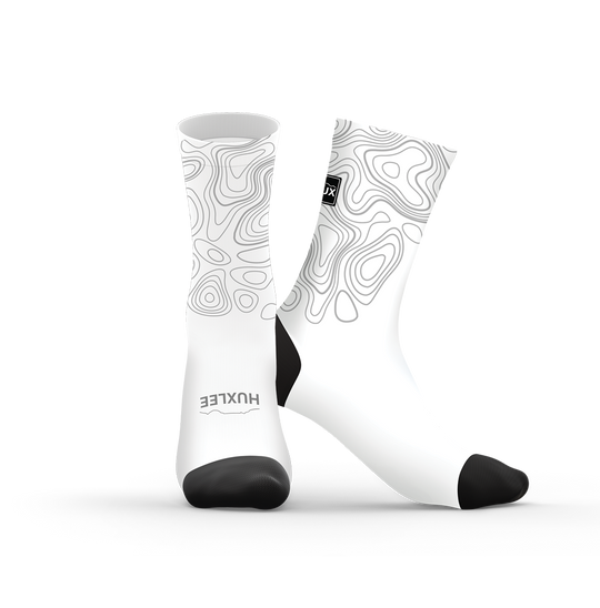 Ice White Contour Socks