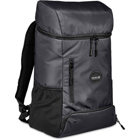 Huxlee Backpack with Laptop and Waterproof Pouch - Gun Metal - 35L