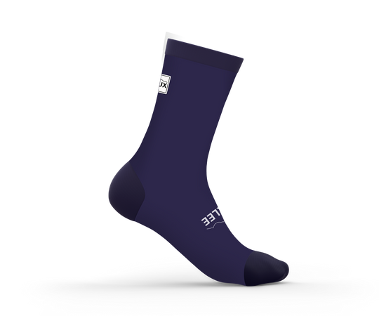 Navy Pura Socks