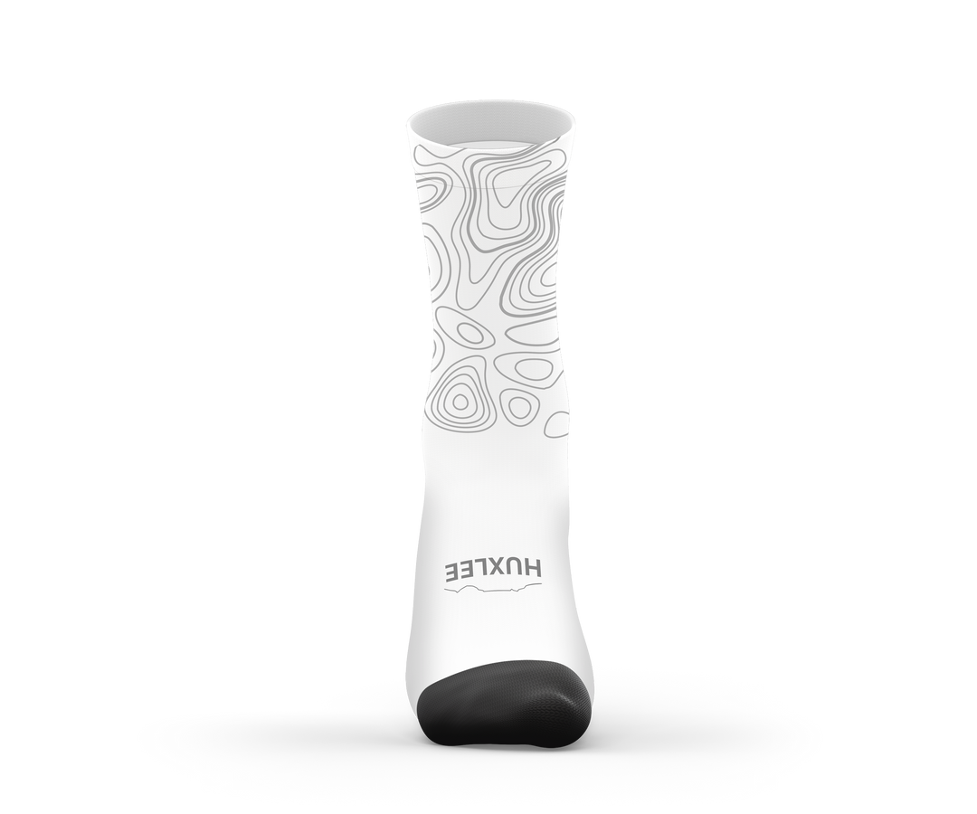 White Contour Socks