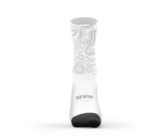 White Contour Socks